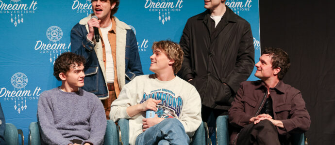 Joe Locke, Jedidiah Goodacre, Mitchell Hope, Cameron Monaghan & Josh Hutcherson - Dream It Fest Paris 2